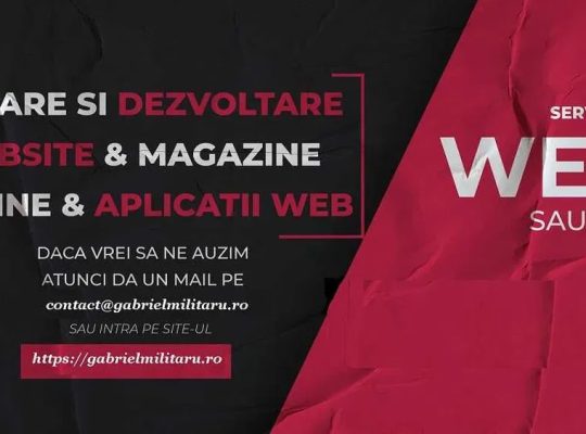 Creez site-uri web de prezentare si magazine web