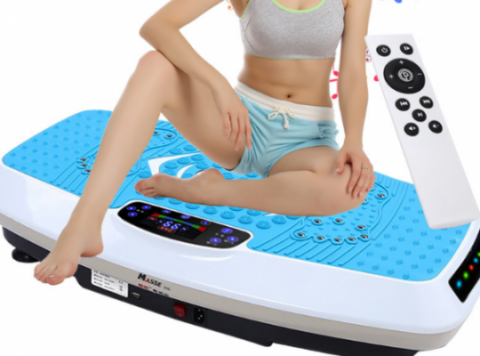 Placa fitness modelatoare cu vibratii cu muzica si telecomanda, 5 programe, 120 intensitati(Cod E13)